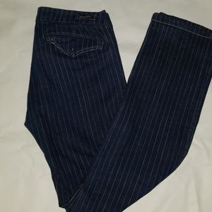 MISS ME Pin Striped Dress Jean's JP4456